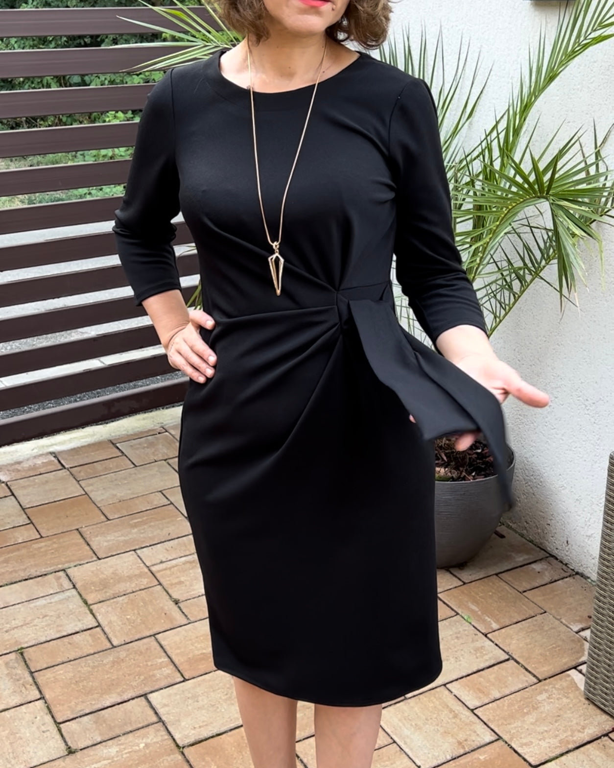 Rochie ZIBI cu pliuri