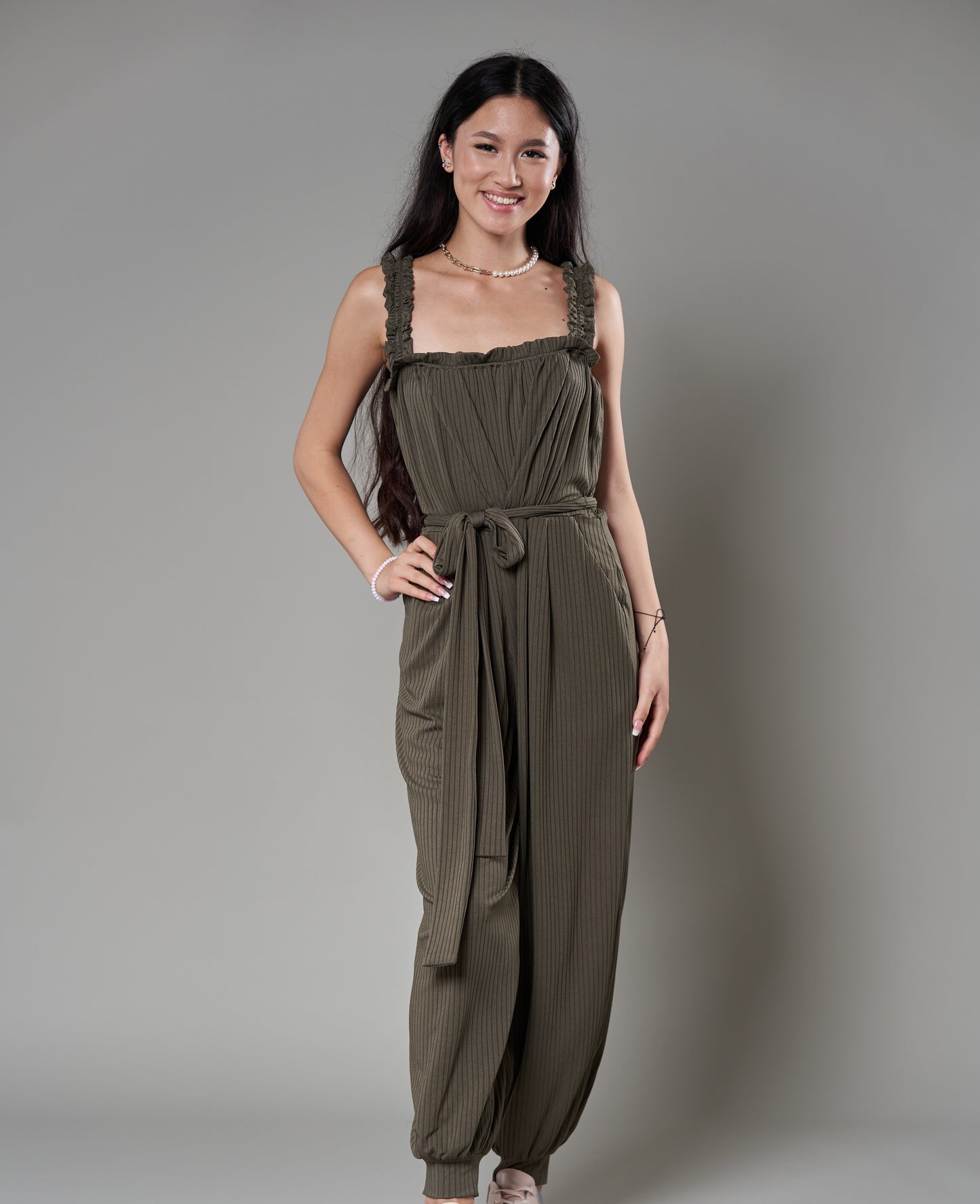 Salopetă Lunga, Kaki