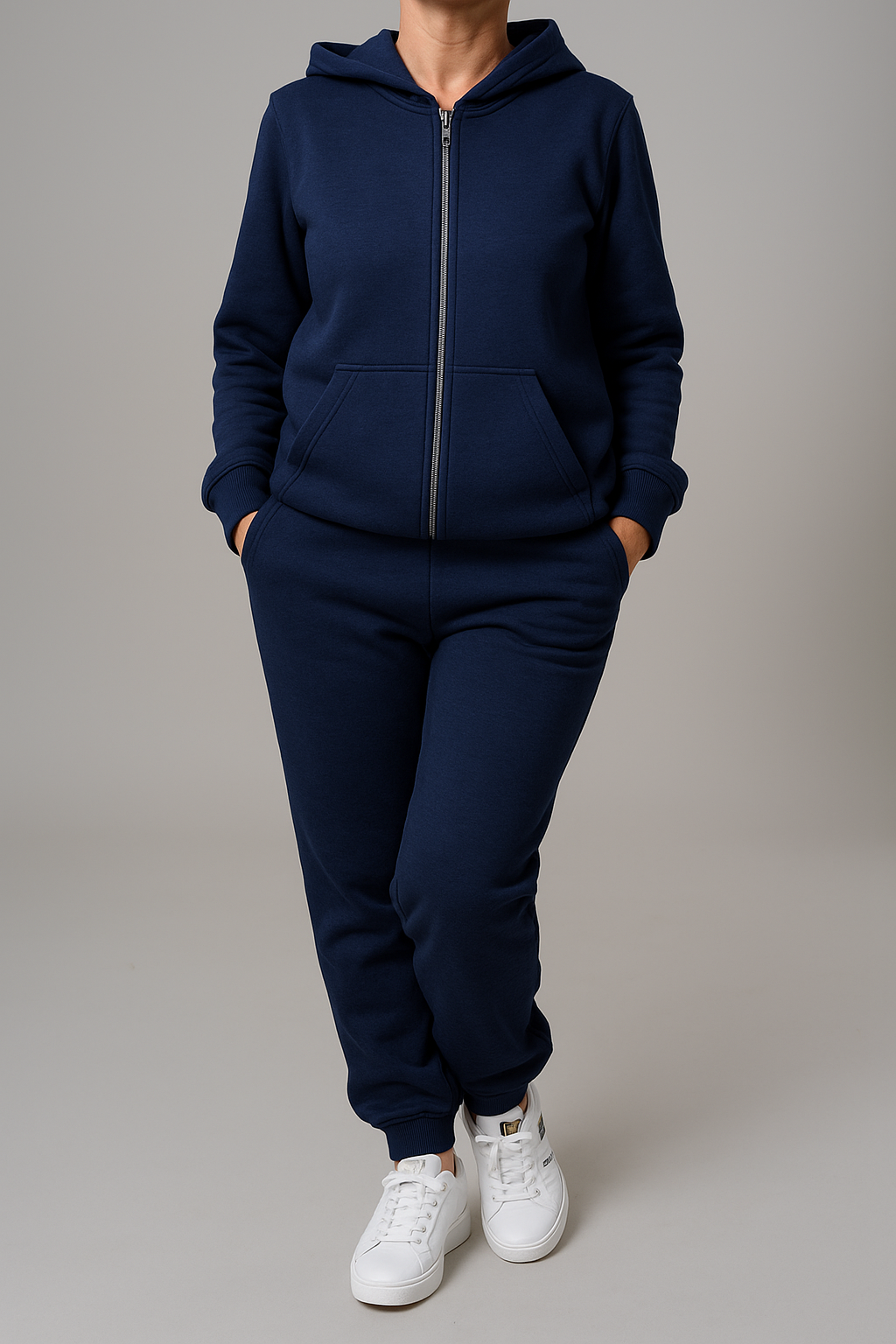 Trening Bumbac Bleumarin