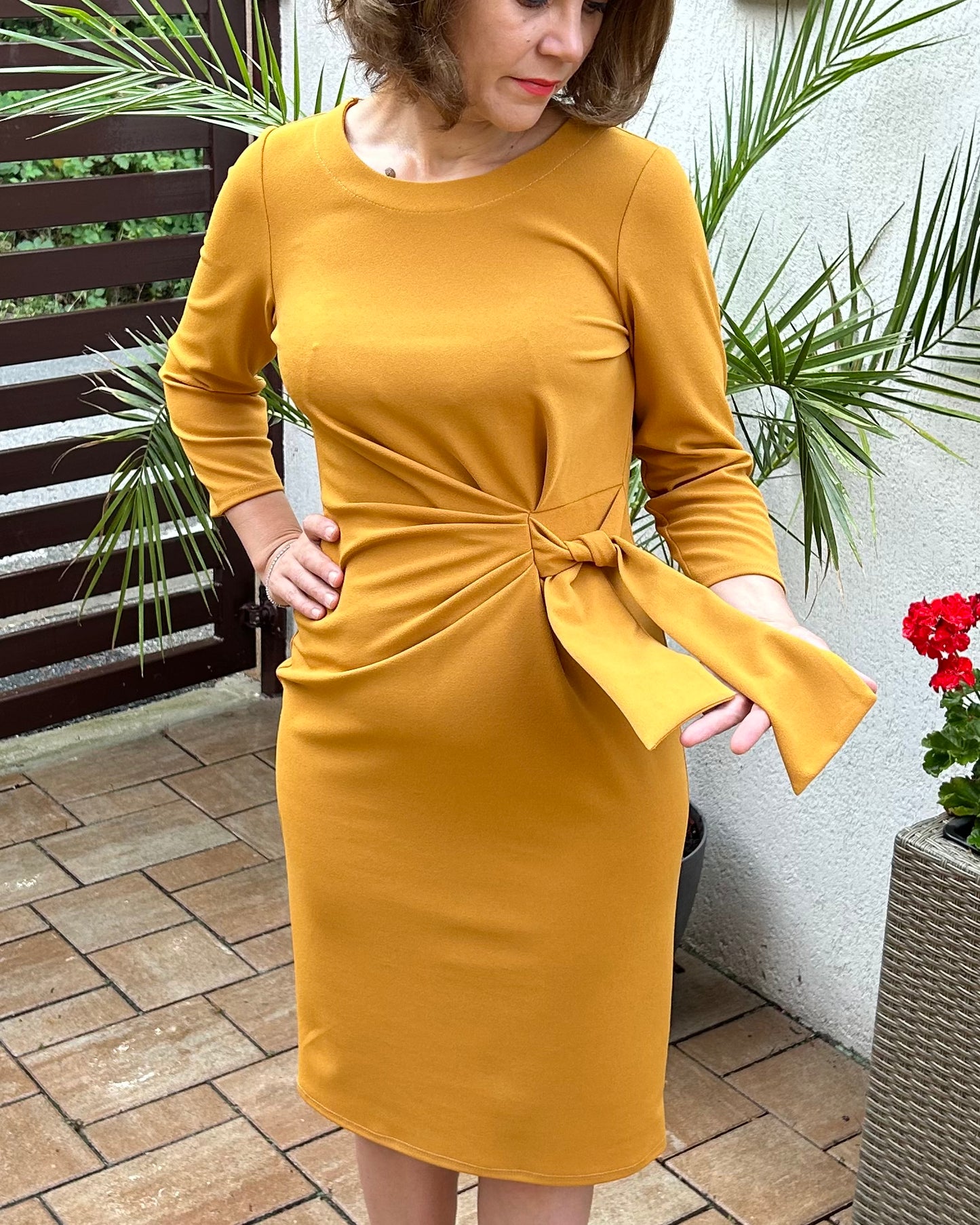 Rochie ZIBI cu pliuri