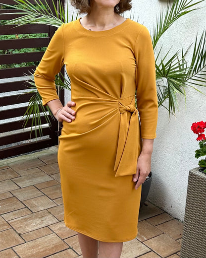 Rochie ZIBI cu pliuri