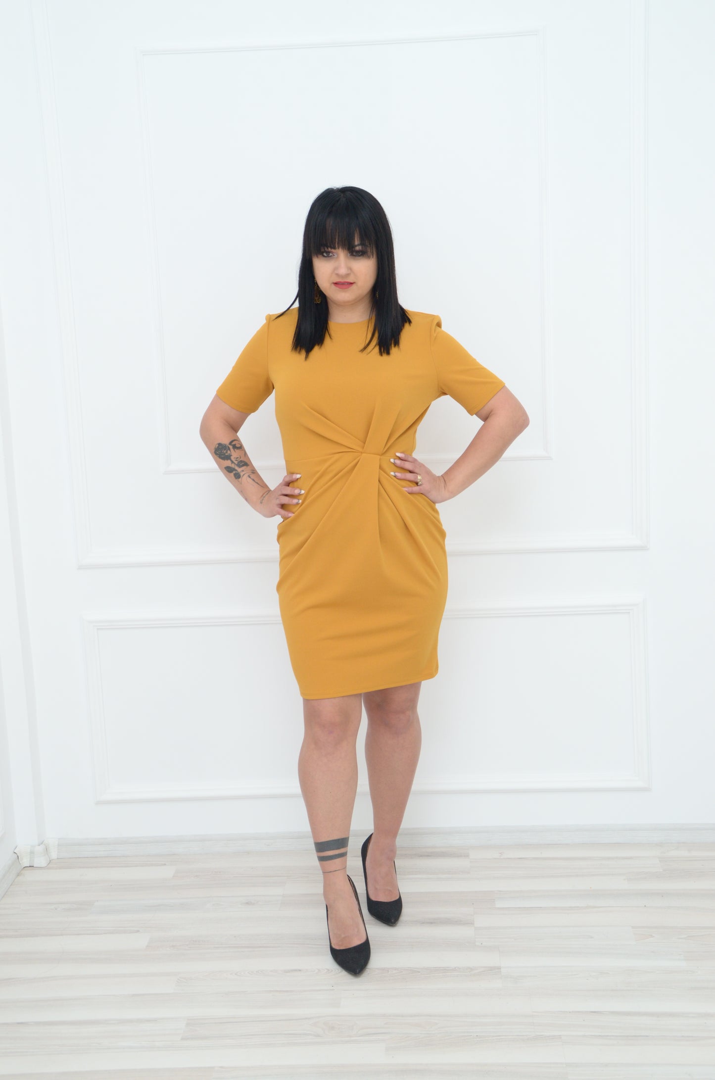 Rochie Roma Muștar